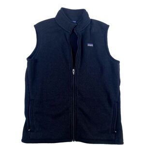 Patagonia Better Sweater‎ Fleece Vest Men's Size M Black *check measurements*